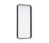 Contour Metal Rectangle Mirror 18X36 In Black (MR8A1836BLK)