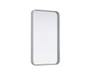 Contour Metal Rectangle Mirror 18X30 In Silver (MR8A1830SIL)