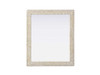 Rectangle Cornhusk Mirror 36X42 In Linen White (MR4A3642LN)