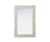 Rectangle Cornhusk Mirror 24X36 In Linen White (MR4A2436LN)