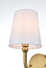Senna 6 Inch Wall Sconce In Satin Gold (LD7322W6SG)