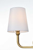 Senna 26 Inch Wall Sconce In Satin Gold (LD7322W26SG)
