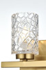 Cassie 7 Inch Wall Sconce In Satin Gold (LD7025W7SG)