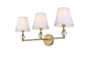 Bethany 27 Inch Wall Sconce In Satin Gold (LD7023W24SG)