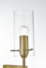 Elsreth 4.5 Inch Wall Sconce Clear Shade In Satin Gold (LD2361SG)