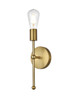 Keely 4.5 Inch Wall Sconce In Satin Gold (LD2356SG)
