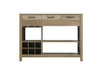 48 Inch Kitchen Island In Natural Oak (KD0248NT)