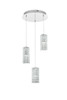 Aston 16 Inch Led Pendant In Chrome (3680D3RC)