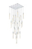Aurora 36 Inch Chandelier In Chrome (2088G36C)