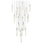 Aurora 36 Inch Chandelier In Chrome (2088G36C)