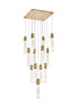 Aurora 26 Inch Pendant In Satin Gold (2088G26SG)