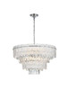 Emilia 25 Inch Chandelier In Chrome (1780D25C)