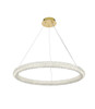 Bowen 32 Inch Adjustable Led Chandelier In Satin Gold (3800D31SG)