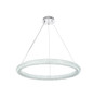 Bowen 32 Inch Adjustable Led Chandelier In Chrome (3800D31C)
