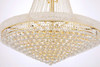 Primo 30 Light Gold Flush Mount Clear Royal Cut Crystal (V1800F42G/RC)