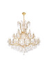 Maria Theresa 41 Light Gold Chandelier Clear Royal Cut Crystal (2800G52G/RC)