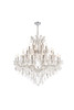 Maria Theresa 37 Light Chrome Chandelier Clear Royal Cut Crystal (2800G44C/RC)