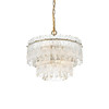 Emilia 15 Inch Pendant Light In Satin Gold (1780D15SG)