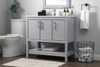 36 Inch Single Bathroom Vanity In Grey (VF26636GR)