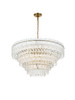 Emilia 31 Inch Pendant Light In Satin Gold (1780D31SG)