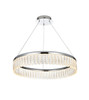 Rune 24 Inch Adjustable Led Chandelier In Chrome (2060D24C)