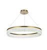 Rune 32 Inch Adjustable Led Chandelier In Satin Gold (2060D32SG)