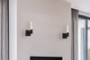 Noemi 6 Inch Adjustable Led Wall Sconce In Black (1030W6BK)