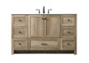54 Inch Single Bathroom Vanity In Natural Oak (VF2854NT)