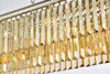 Sydney 12 Light Polished Nickel Chandelier Golden Teak (Smoky) Royal Cut Crystal (1232D60PN-GT/RC)