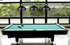 Bronte 3 Light Billiard in Matte Black + Rubbed Brass (1955-3MB-RB-D13MB)