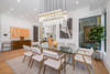 Z-Lite Fontaine 23 Light Linear Chandelier in Rubbed Brass (7002P5-23L-RB)
