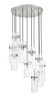 Fontaine 11 Light Chandelier in Brushed Nickel (7002P5-11R-BN)