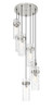 Z-Lite Fontaine 7 Light Chandelier in Brushed Nickel (7002P5-7R-BN)