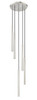 Z-Lite Forest 5 Light Chandelier in Brushed Nickel (919MP24-5R-BN-LED)
