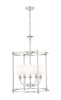 Katerina 5 Light Chandelier in Brushed Nickel (1950-5C-BN)