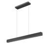 Hudson 1 Light Linear Chandelier in Matte Black (1016-45L-MB-LED)