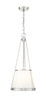 Madeline 4 Light Pendant in Brushed Nickel (1954P12-BN)