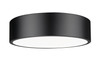 Z-Lite Coronado 1 Light Flush Mount in Matte Black (1017F16-MB-LED)