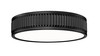 Z-Lite Stari 1 Light Flush Mount in Matte Black (1013F12-MB-LED)