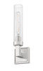 Z-Lite Beau 1 Light Wall Sconce in Brushed Nickel (740-1S-BN)