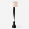 Layla Black Tapered Floor Lamp (30351)