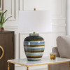 Judarn Blue Brown Table Lamp (30493)