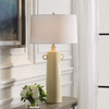 Florero Pale Yellow Table Lamp (30397)