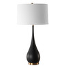 Nocturnal Black Table Lamp (30360)