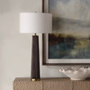Forage Dark Scalloped Table Lamp (30404-1)