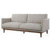 Uttermost Freefall Gray Ceruse Sofa (23845)