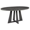 Pulsar Round Gray Walnut Dining Table (24279)