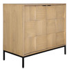 Lorenzo Geometric 2 Door Cabinet (25568)