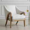 Evolve White Fabric Accent Chair (23862)