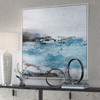 Blue Essence Coastal Framed Canvas (32365)